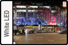 Cascada de luz, Cortinas navideñas, , Luces de Navidad de muy bajo consumo